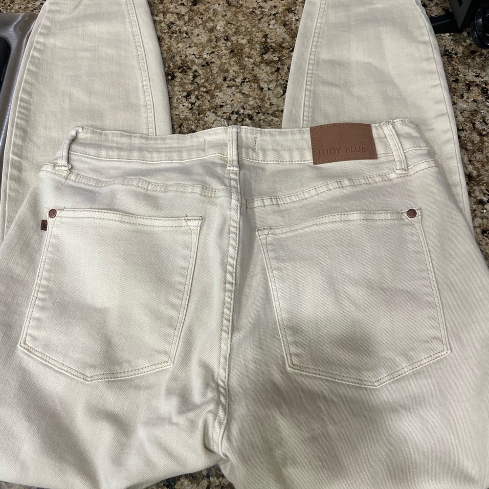 Judy Blue Khaki Skinny/ Straight Jeans